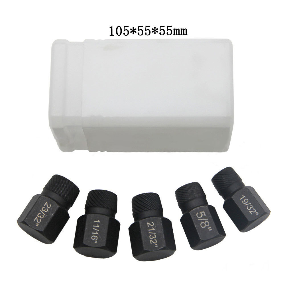 5pc 검정색 솔리드 19/32"-23/32" 플라스틱 튜브 [458g]