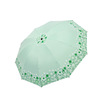 Umbrella 22 years of new 10 bone plus reinforcement vinyl sunscreen sun and sunny sun umbrella strong folding umbrella