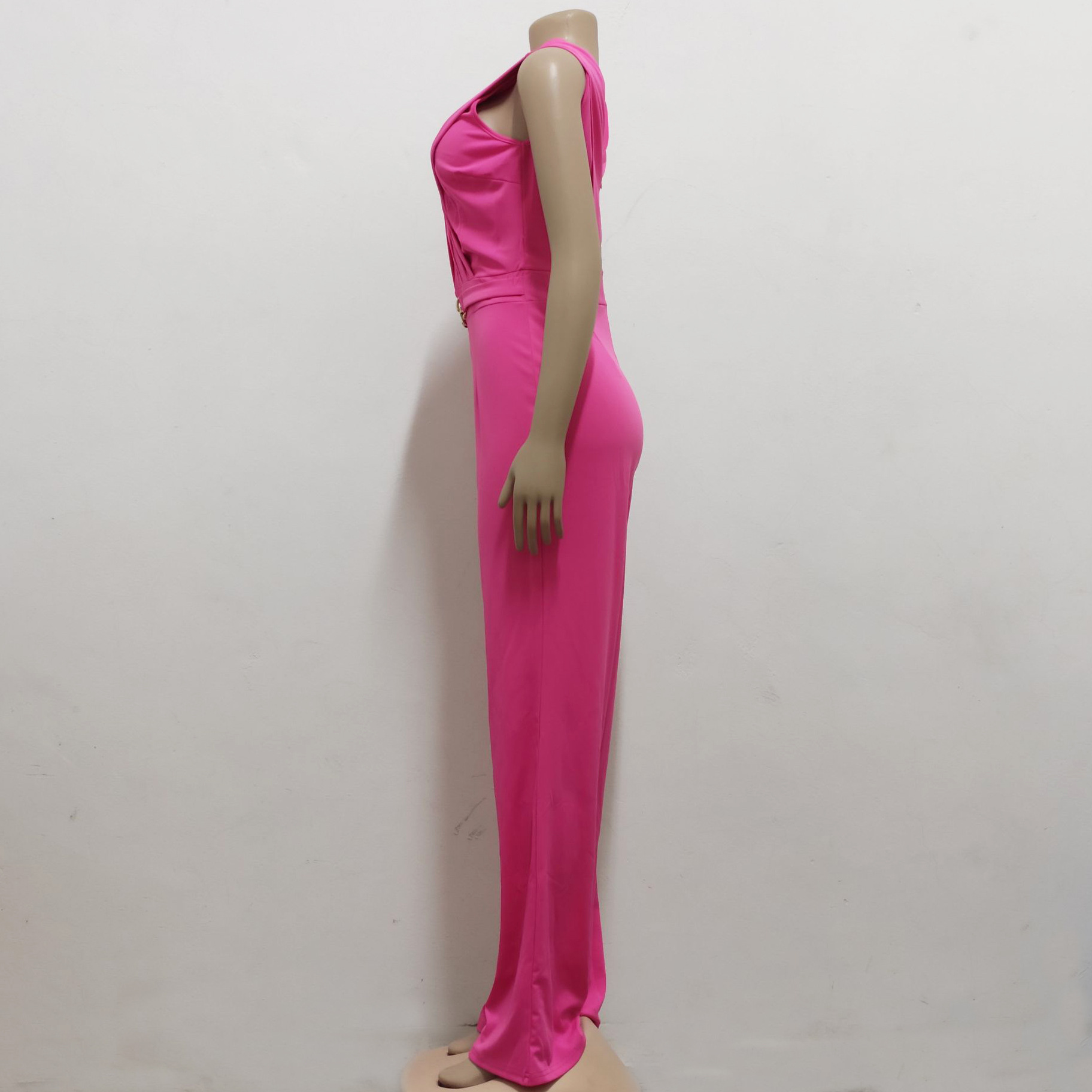 Women's Casual Daily Bodysuits Casual Streetwear Geometric Full Length Jumpsuits display picture 54