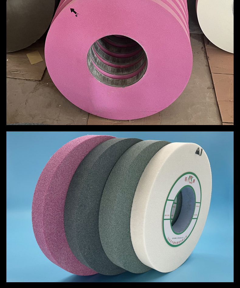 A 棕刚玉Brown aluminum oxide WA 白刚玉White aluminum oxidePA 铬刚玉 Pink aluminum oxide SA 单晶刚玉 Monocrystalline fused aluminaMA 微晶刚玉 microcrystalline fused alumina A WA 棕白混合磨料Mixture of A and WAGC绿碳化硅 Green silicon carbide C 黑碳化硅 Black silicon carbide ZA 锆刚玉 Fused zirconia alumina直径60mm 80mm 100mm 125mm 150mm 175mm 180mm 200mm 250mm 300mm 350mm 400mm 500mm 600mm 750mm 900mm 1寸 2寸 3寸 4寸5寸6寸7寸8寸9寸10寸12寸14寸16寸18寸20寸24寸26寸28寸 硬度JKLMNPQRST 厚度 3.2mm 6.4mm 10mm 13mm 16mm 20mm 25mm 32mm 40mm 50mm 65mm 75mm 100mm 125mm 150mm 200mm 孔径 12.7mm 16mm 20mm 25mm 32mm 31.75mm 50mm 75mm 127mm 150.4mm 203mm 305mm 粒度 16# 24# 46# 60# 80# 100# 120# 150# 180# 220# 320# 400# 600# 800# 1000# 砂轮 磨砂轮 磨刀器砂轮 磨刀砂轮 合金砂轮 磨床砂轮抛光小打磨氧化铝平面磨床台式立式悬挂式砂轮机钨钢砂轮片定制磨边机磨刀轮研磨大大气孔磨盘青铜 沙轮 磨料磨具 vitrified grinding wheel 单面凹双面凹带锥 无心磨 磨曲轴凸轮砂轮 磨球笼清槽内圆磨低温SG 专用磨量规螺纹磨磨针磨胶辊蜗杆齿轮磨砂轮 异形砂轮 大水磨砂轮片 平形砂轮 平面磨外圆磨 工具磨砂轮机砂轮 陶瓷结合剂砂轮 烧结 白刚玉砂轮 陶瓷砂轮 磨刀砂轮 角磨机砂轮 磨床砂轮 平行砂轮 小大砂轮 砂轮片 外圆磨床平面磨床砂轮机进口无心磨内圆磨树脂平面磨床台式沙轮片金刚砂手摇手持砂轮外圆磨砂轮薄厚粗细打磨抛光金属不锈钢铸铁钻头硬质合金宝石钢件工具砂轮 棕刚玉砂轮 氧化铝砂轮 灰色 黑色 棕色白刚玉砂轮 陶瓷砂轮 磨刀砂轮 角磨机砂轮 磨床砂轮 平行砂轮 小大砂轮 砂轮片 外圆磨床平面磨床砂轮机进口无心磨内圆磨树脂平面磨床台式沙轮片金刚砂手摇手持砂轮外圆磨砂轮薄厚粗细打磨抛光金属不锈钢铸铁钻头硬质合金宝石钢件工具砂轮 合金砂轮 合金沙轮片 磨钨钢砂轮 硬质合金砂轮 绿色碳化硅砂轮