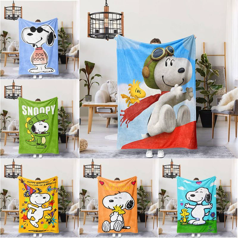 Nuby, Snoopy, мультфильм летний пуховый одеяло для детского сада