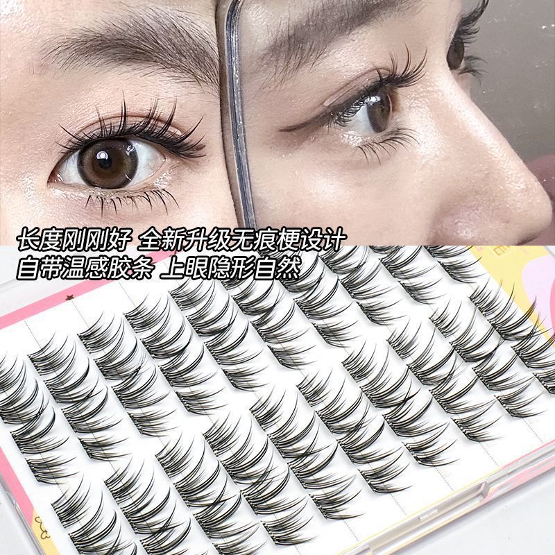 Las pestañas falsas de mariposa fantasma, las pestañas falsas de mariposa, las pestañas de mariposa