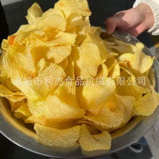 定制控时控温连续油炸机 薯条加工设备 全自动薯片网带式油炸锅
