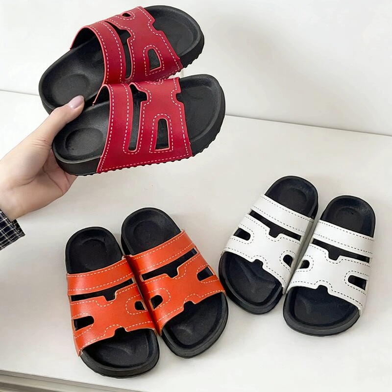 New Fashionable H-Shaped Sandals for Men, Women, and Children, Suitable for Summer Outdoor Wear and Home Use, Stylish Casual Slip-On Sandals