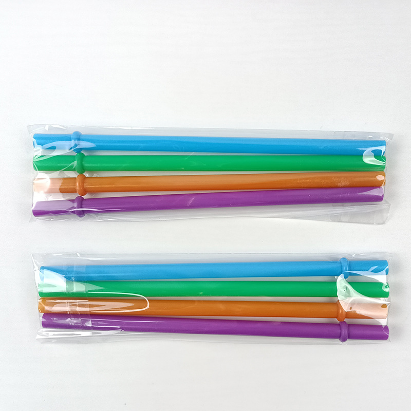 Suministro directo de fábrica de pajitas de PETG, pajitas de plástico, tubos PCTG reutilizables multiusos con hebilla. image 3