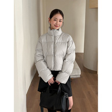 TG 小个子短款休闲羽绒服女2025冬季新款白鸭绒保暖加厚外套25937