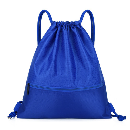 Oxford cloth drawstring bag large capacity event bag shoulder sports fitness bag outdoor training bag men and women drawstring bag