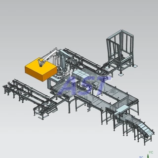 托板滚筒输送机全自动化输送机订制输送机按需设计输送设备自动化
