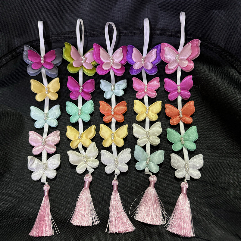 朝鲜族新娘韩服配饰挂饰绣蝴蝶挂件韩国进口正品传统民族女款礼服