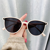 Retro nylon sunglasses, fashionable brand glasses, city style, Korean style