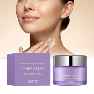 保湿颈霜 温和呵护颈部肌肤易吸收清爽细腻日常按摩涂抹护理颈霜
