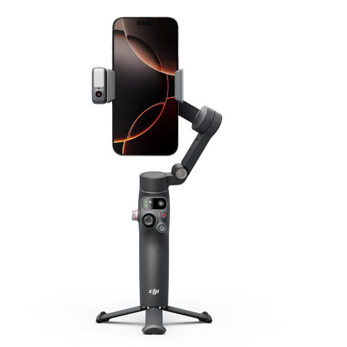 DJI Osmo Mobile 8 palanca de selfie retráctil plegable de tres ejes para estabilizar la fotografía de vlog