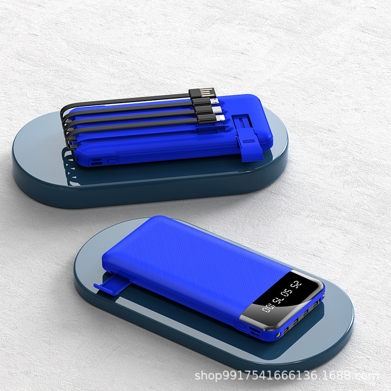 ギフトテープケーブル20000ミリアンペア充電宝超薄型携帯大容量モバイル電源卸売り制定ロゴ|undefined