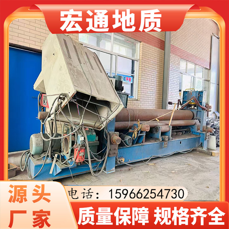 出售二手12X3200液压上辊卷板机 卷筒机半自动卷板机