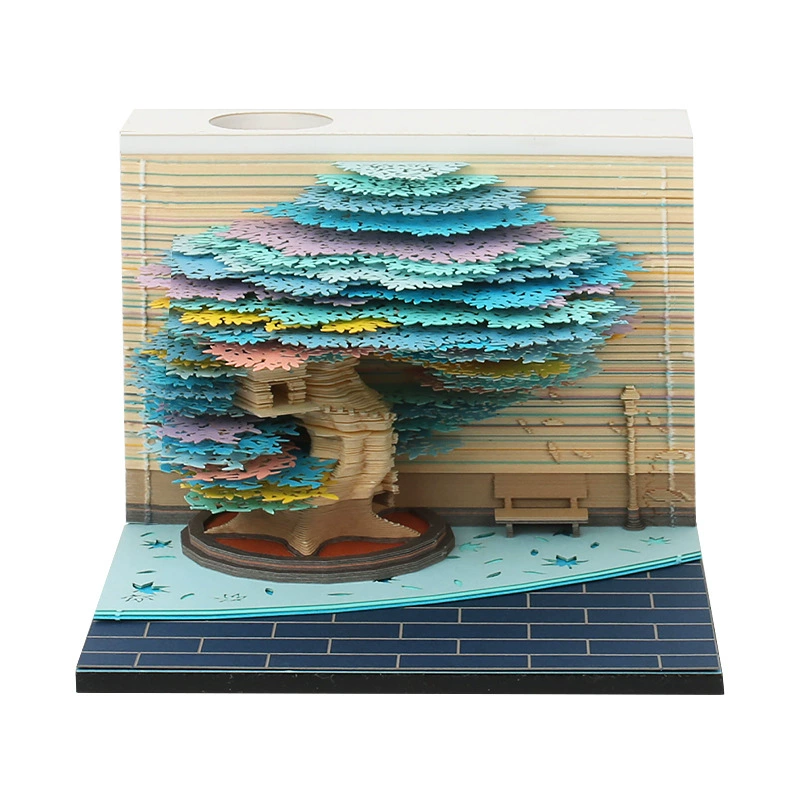 3D Castle Desk Calendar, Custom Creative Gift, 2026 Weekly Options with Lighted Covers