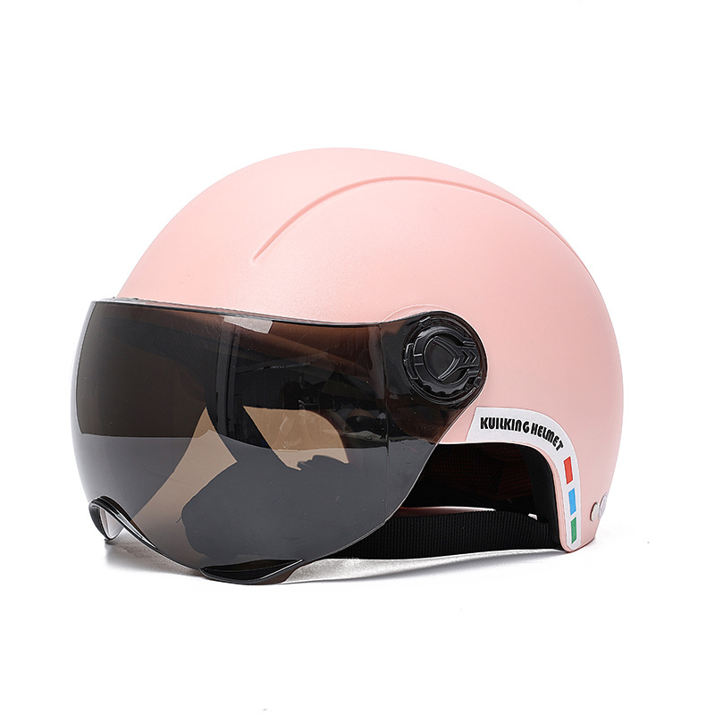 Casco de seguridad de ciclismo unidireccional casco de bicicleta de batería de automóvil medio casco de verano