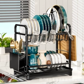 厨房置物架;沥水碗架;收纳架