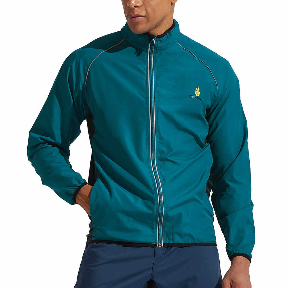 WOSAWE-cortavientos para ciclismo de carretera, chaqueta repelente al agua informal para deportes al aire libre, a prueba de viento, para hombres y mujeres