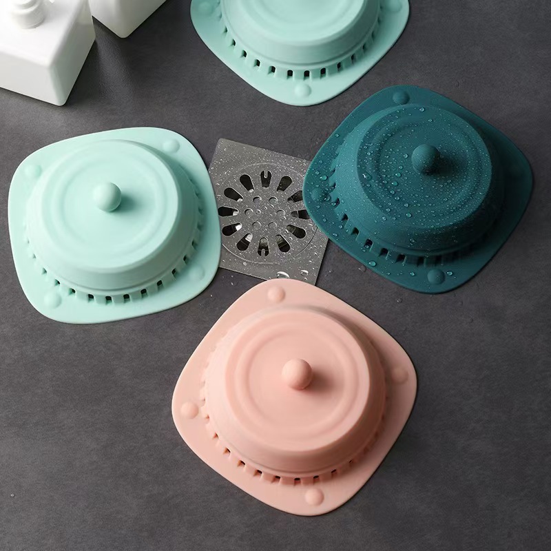 Floor drain deodorizer, sewer deodorant cover, silicone sealing plug, anti-odor and insect-proof floor drain cover for bathroom and toilet