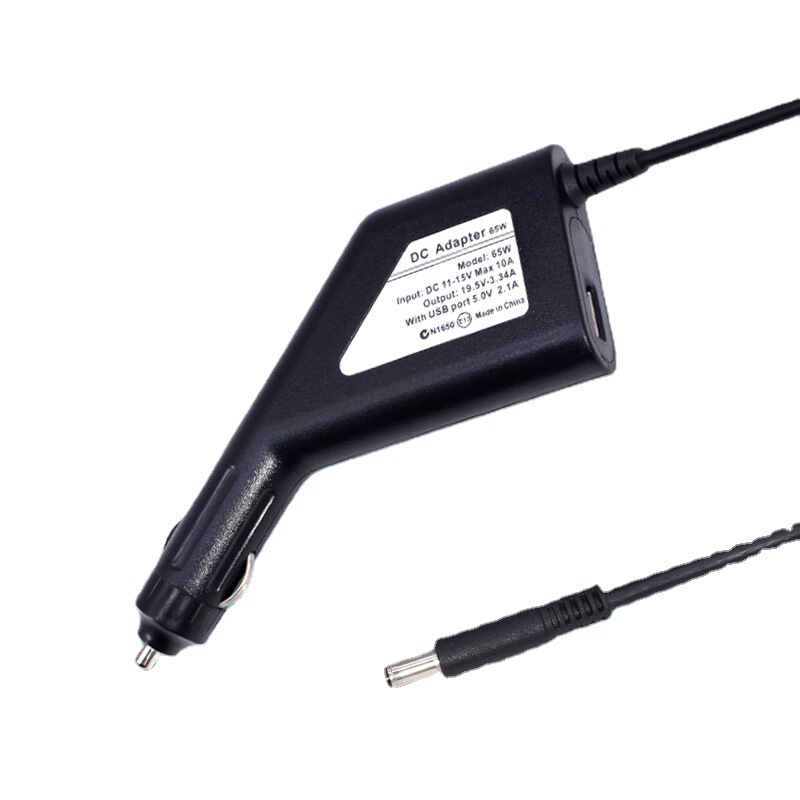 Factory Direct 19.5v laptop car charger computer power adapter 4.62a gun battery accessories