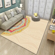 家用现代简约客厅地毯沙发茶几床边卧室机洗可机洗批发水晶绒地垫