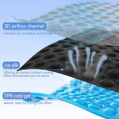 Cool pad Comfortable Non-Slip Wear-Resistant Summer Cooling
