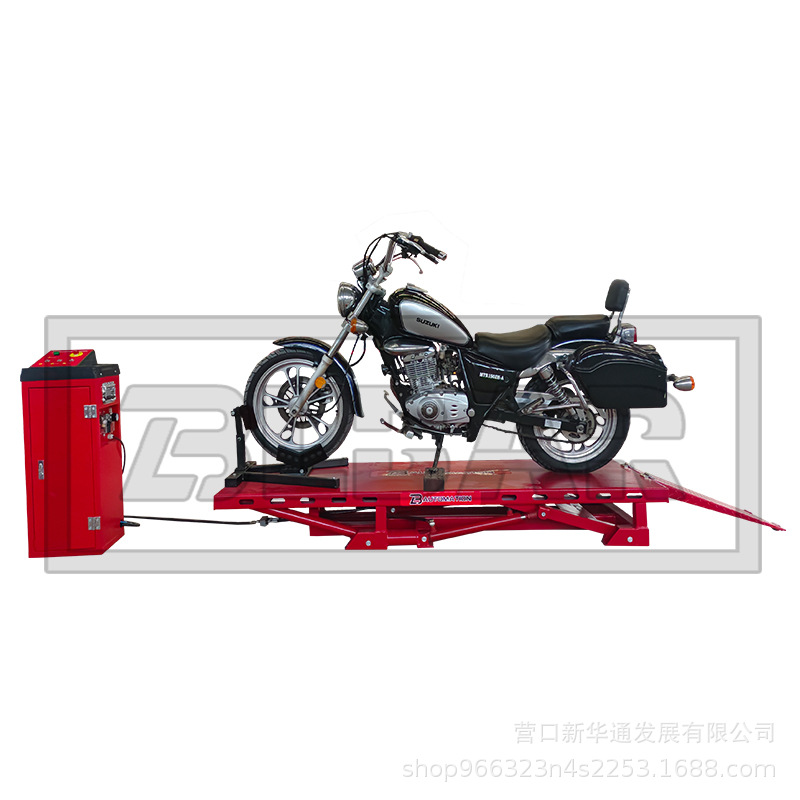 Liba plataforma elevadora de elevación de la motocicleta elevador hidráulico soporte de la motocicleta marco de elevación Jack reparador