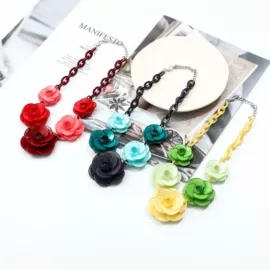 胸针;项链;耳环