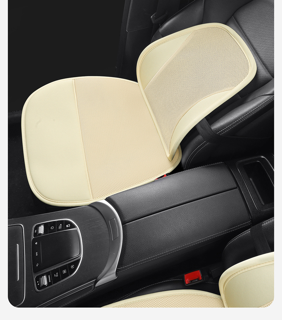 Breathable Seat Cushion Car Seat Cushion Truck Seat Car Lumbar Support Cushion Summer Sandwich Office Lumbar Support Cushion