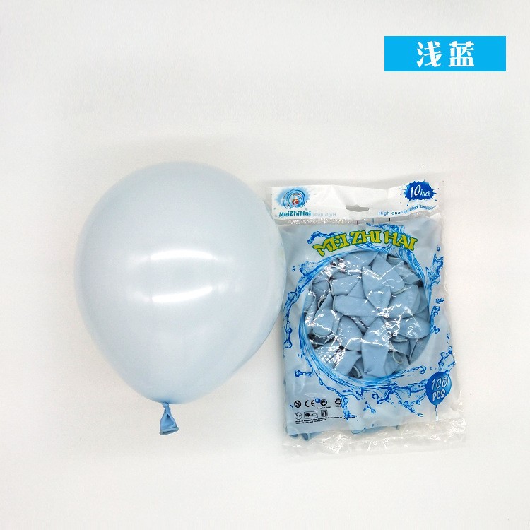 Globo mate personalizado de 10 pulgadas engrosado decoración de la sala de bodas decoración de la fiesta de cumpleaños globo de impresión de Navidad al por mayor