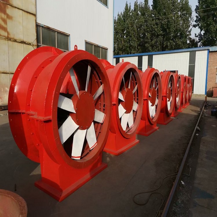 Suministro de ventilador de flujo axial contra-rotativo a prueba de explosiones para uso en la mina FBDNo6.0/2x11