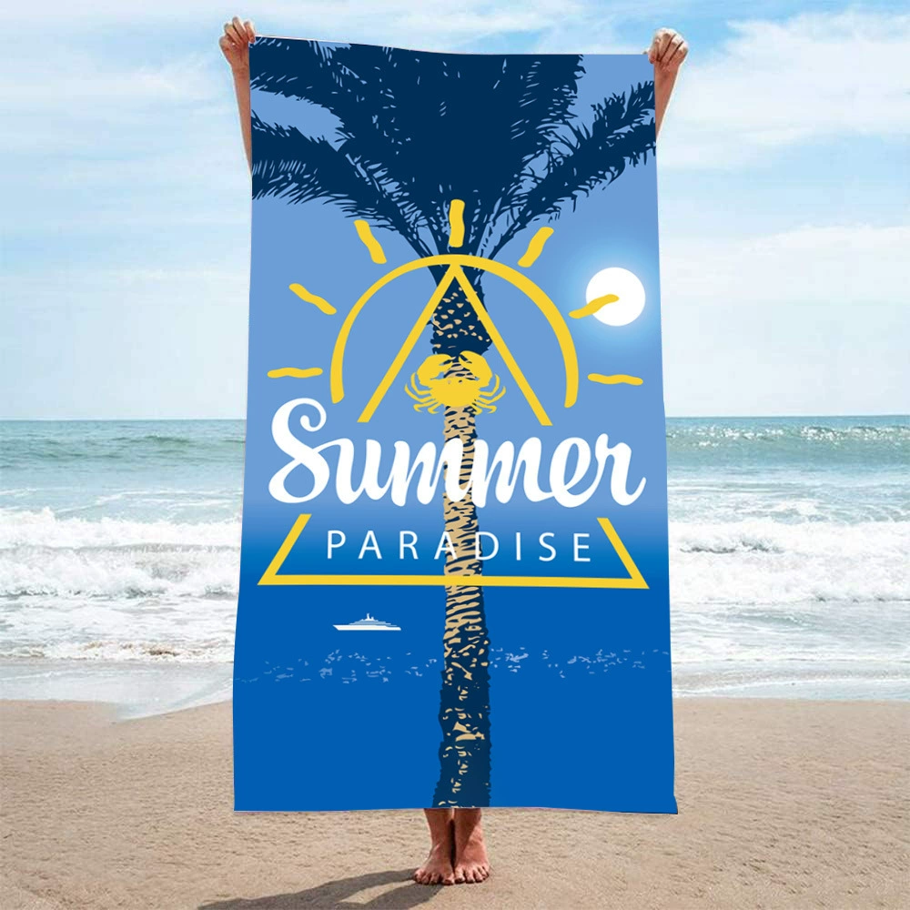 Quick dry double-sided beach cartoon cute bath towel, (Physicals), Amazon