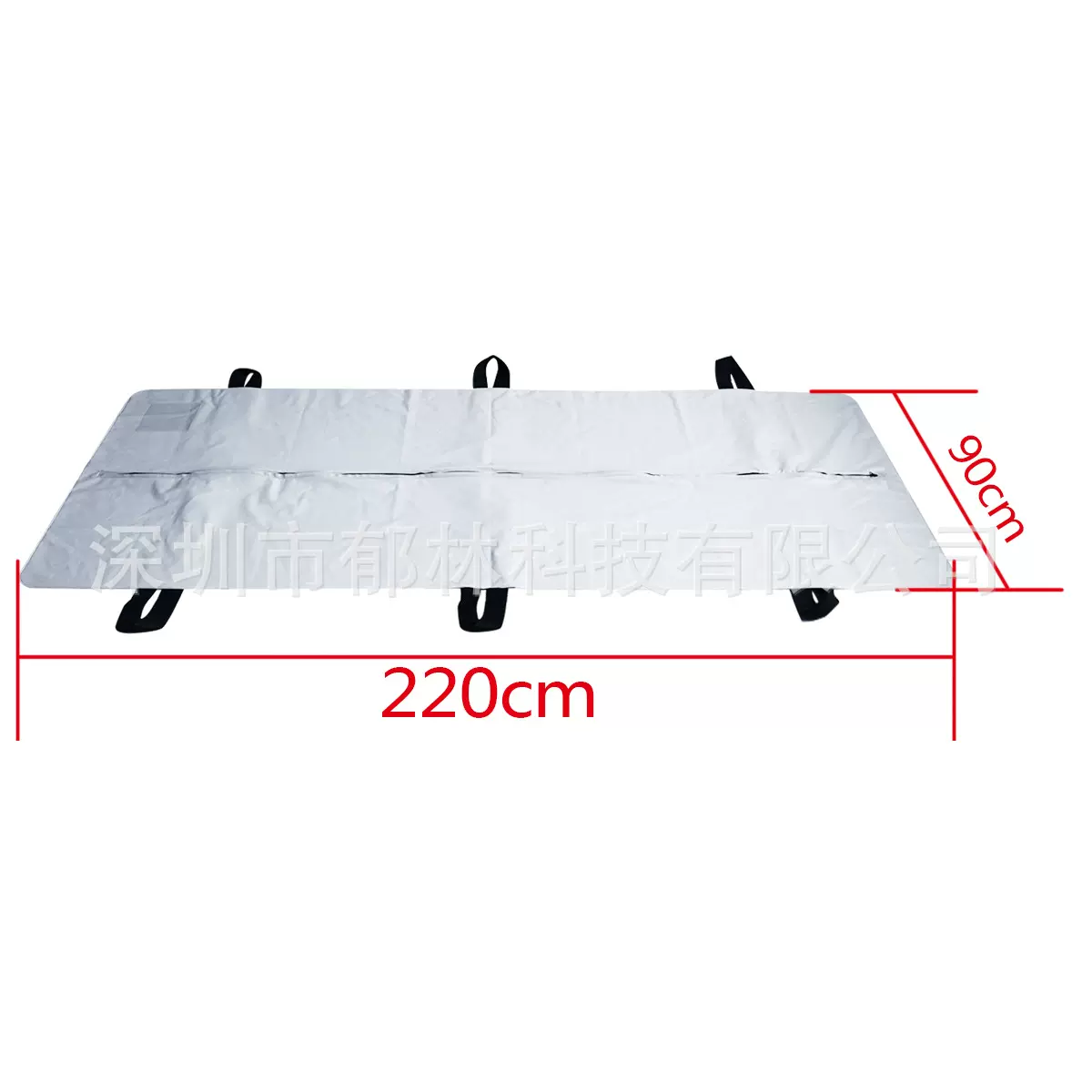 定制殡葬用品PVC万圣节装尸袋加固手提织带200斤尸体袋动物裹尸袋