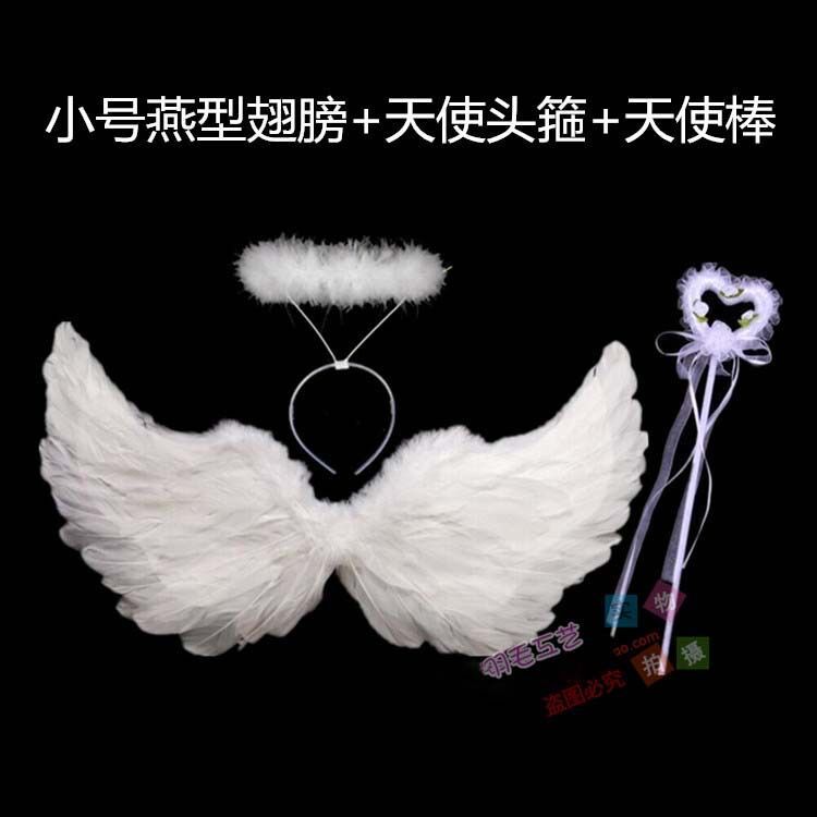 仙女棒公主棒小魔仙魔法棒天使棒天使花环头箍天使头环羽毛头环女-阿里巴巴