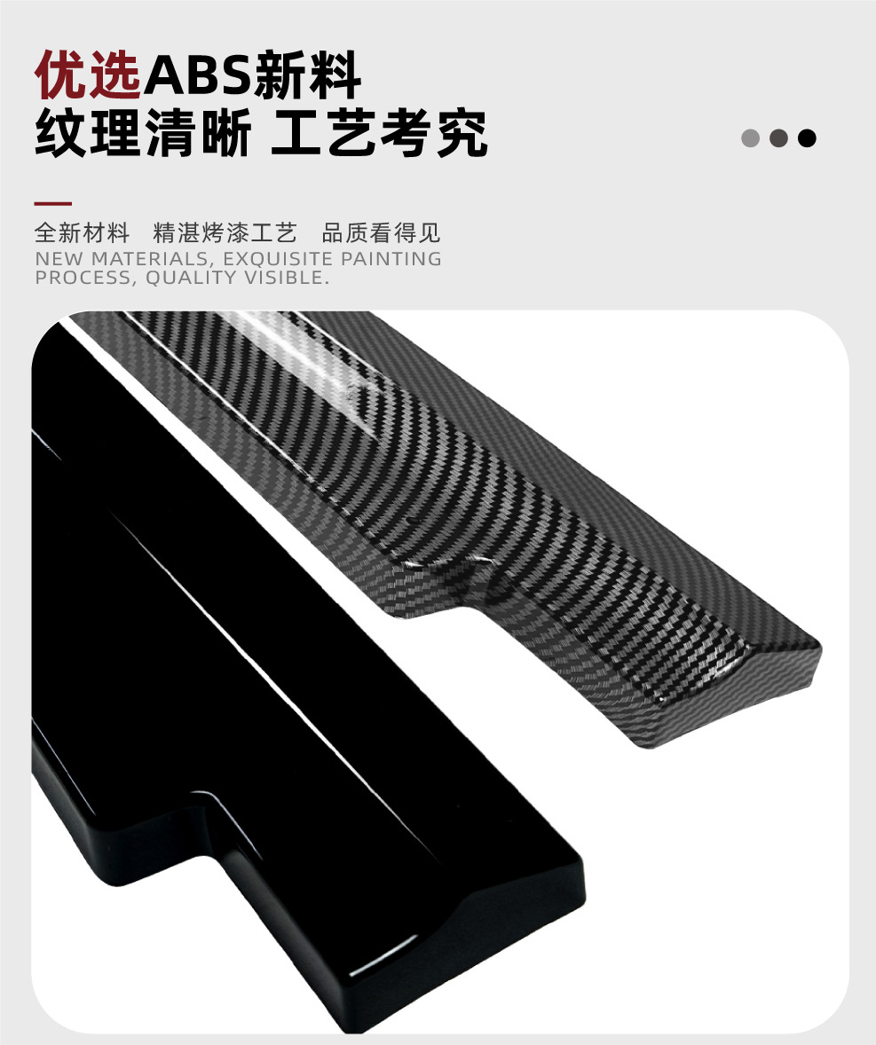 Suitable for Bmw 5 Series Bmw M5 E60 E61 m Sport 2005-2010 Mp Side Skirt Spoiler Modification