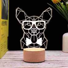 欧轴双A进口实木3d小夜灯城市建筑公司企业商务活动纪念品伴手礼