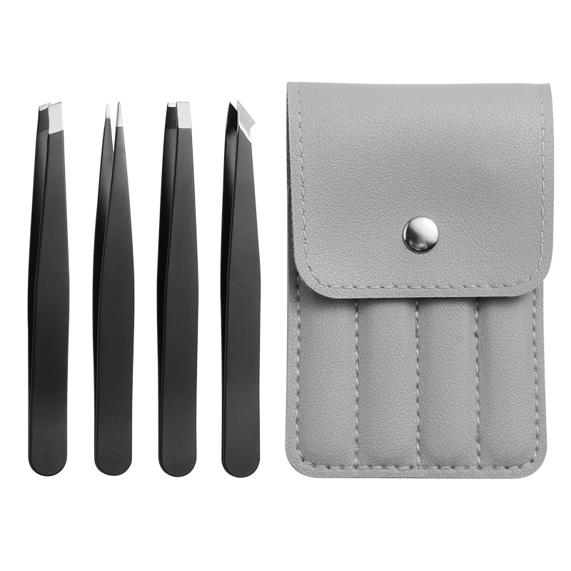 [en stock] cejas de acero inoxidable cejas pinzas de alta calidad cejas pinzas de precisión herramientas de belleza cejas pinzas 96 clip