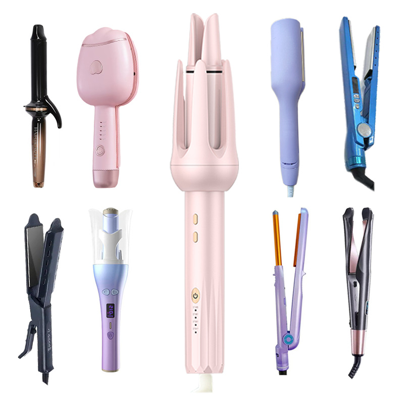 Curling Iron Egg Roll Large Wave Hair Curler Straightening Hair Care Clip Board Negative Ion Cross-Border