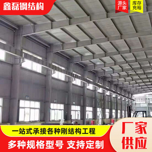Factory to undertake outdoor large steel structure engineering grid steel structure construction crane house steel structure workshop