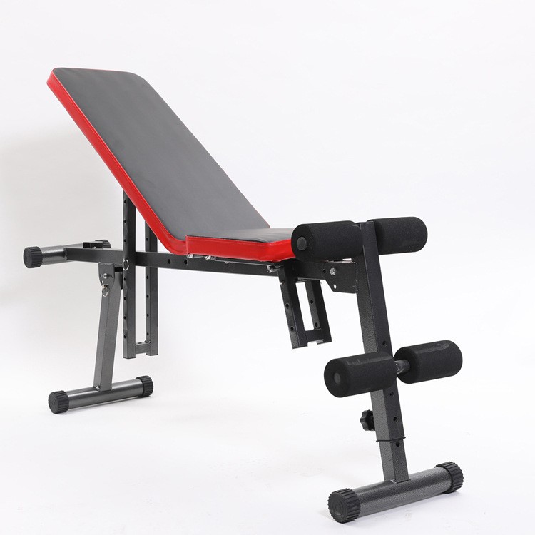 Taburete de mancuernas reclinado en el taburete de empuje se puede ajustar taburete de mancuernas silla de fitness doméstica silla de fitness pájaros reclinados en el taburete de fitness multifuncional