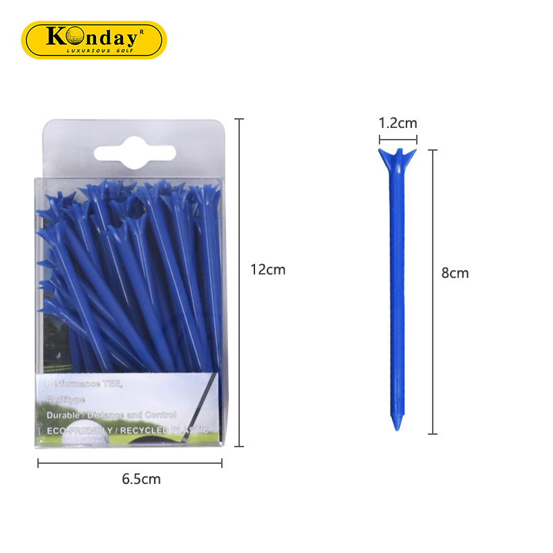 8cm 무저항 손톱 30개 파란색