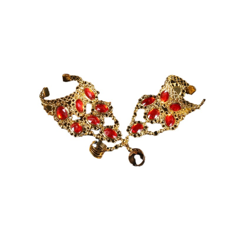 Indian accessories, performance costumes, jewelry, belly dance bracelets, accessories_voghion.com