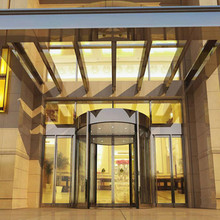 SHTN旋转门安装设计酒店大堂宾馆 两翼 三翼 自动感应防夹旋转门