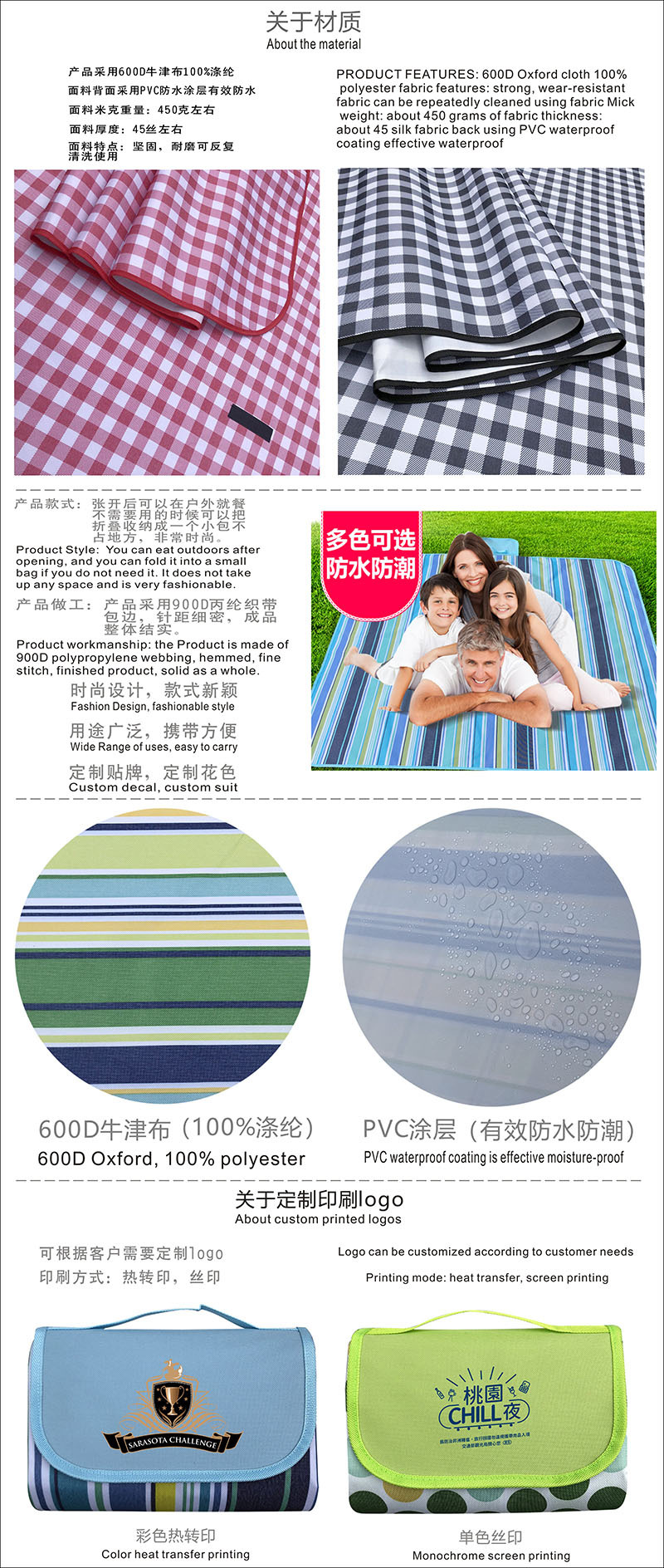 野餐垫详情页02