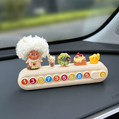 Temporary Parking Number Plate with Star Design for Car, Creative 2026 New Model with a High-End Feel for Women (Nömrəli dayanma kartı) - head-white-together-color-parking-sign