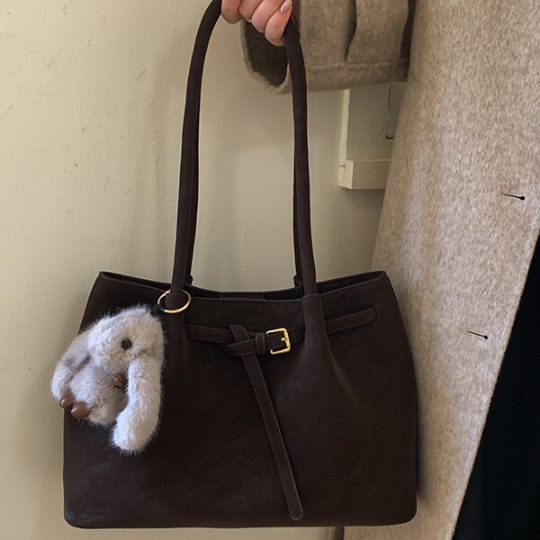 Cross-Border Retro Tote Bag for Women 2025 Autumn and Winter New Fashion Versatile High-End Commuter Large-Capacity Shoulder Bag Cross-Border Retro Tote Bag for Women 2025 Autumn and Winter New Fashion Versatile High-End Commuter Large-Capacity Shoulder Bag