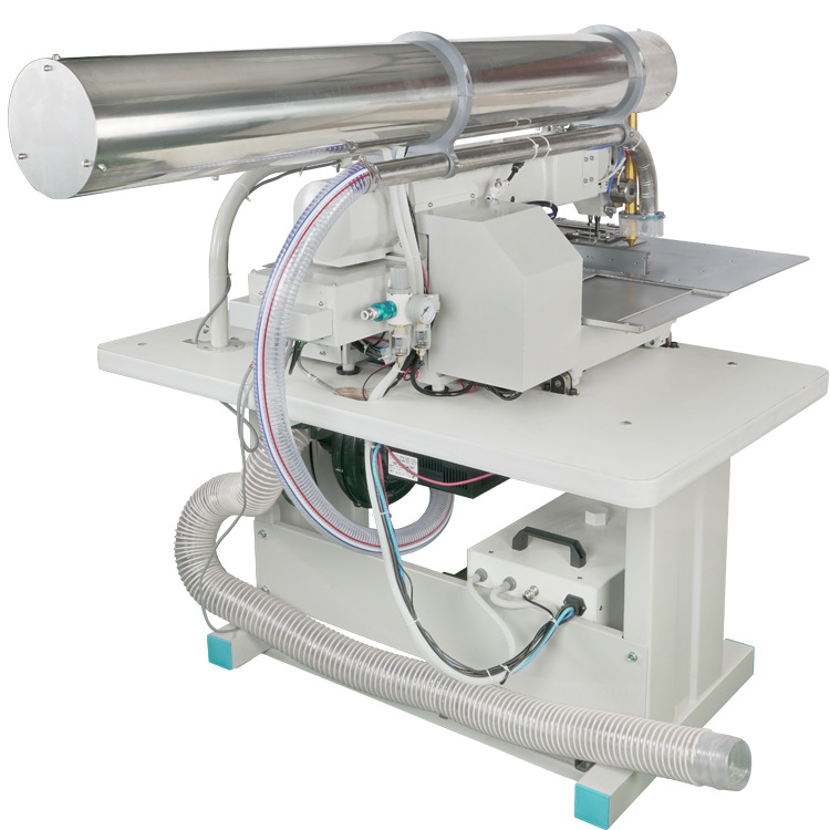 3520 máquina de apertura láser 100w 120w de potencia de prendas de vestir de bolsillo máquina de coser automática de alta eficiencia