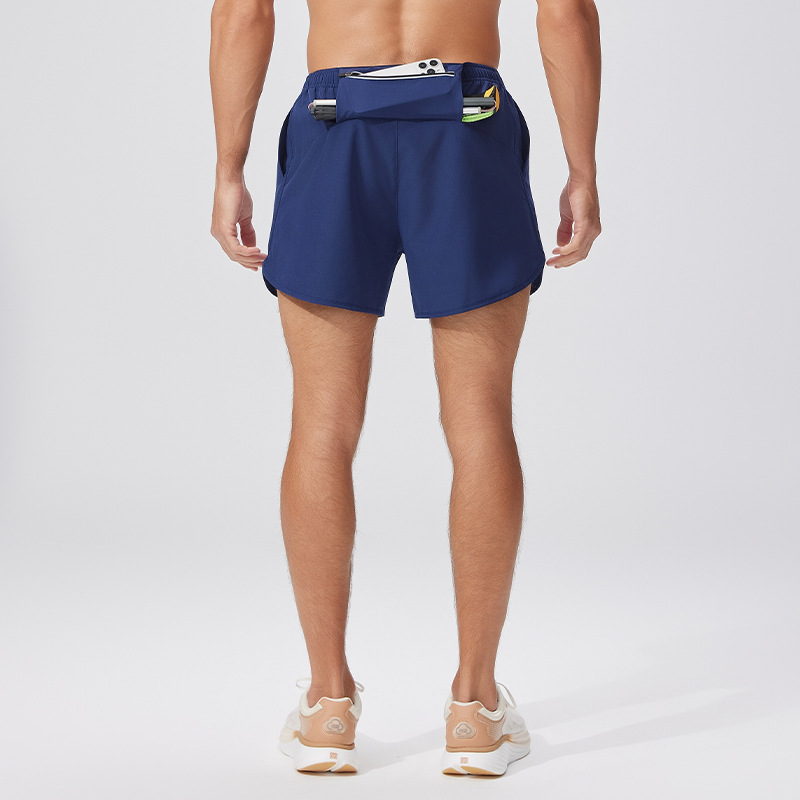 Pantalones cortos deportivos para hombres Pantalones cortos de campo traviesa al aire libre Entrenamiento de atletismo de fitness Pantalones cortos para correr Verano transfronterizo secado rápido y transpirable