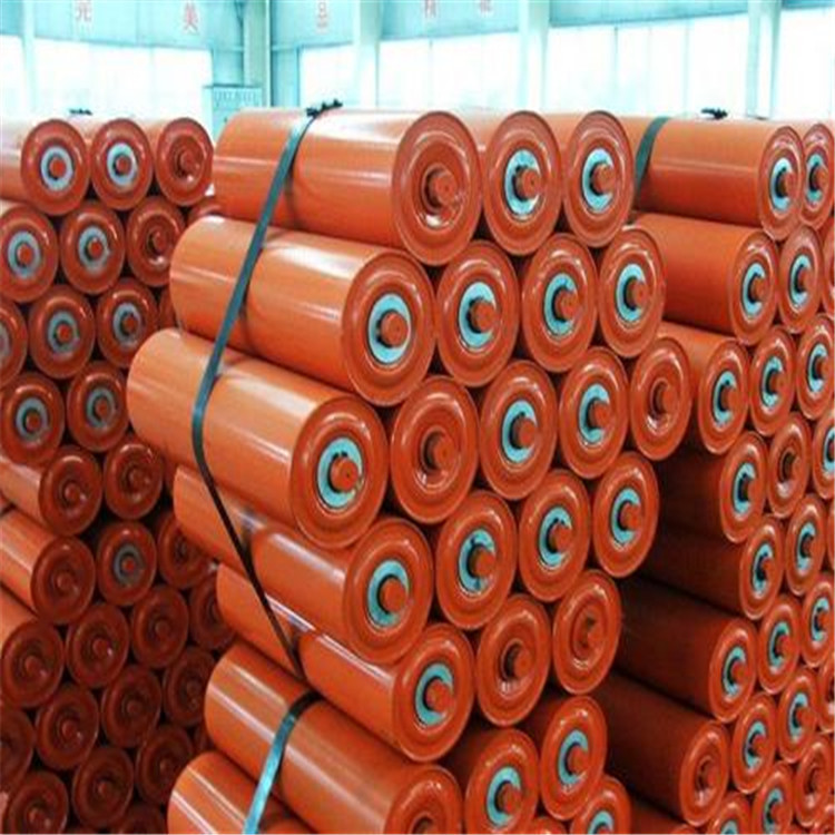 厂家供应TD75型DTII(A)型带式输送机的普通槽型托辊普通铁托辊