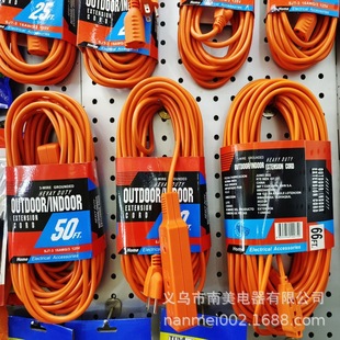 Factory Direct Sales Export American Standard Socket South American Extension Cord Socket American American Standard with Wire Socket 6-position 110V